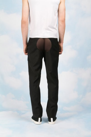 Illustration for article titled Buy the "Butt Hoodie" and other clothes Yoko Ono designed for John Lennon's "hot bod"